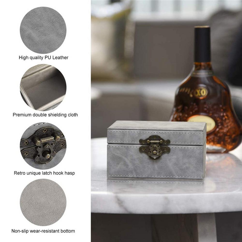 Сигнальная защитная коробка Faraday Box Автомобильный ключ-карта Телефоны FOB Сумка-блокиратор сигнала RFID-экранирующий ключ Сумка для кредитных карт Органайзер конфиденциальности