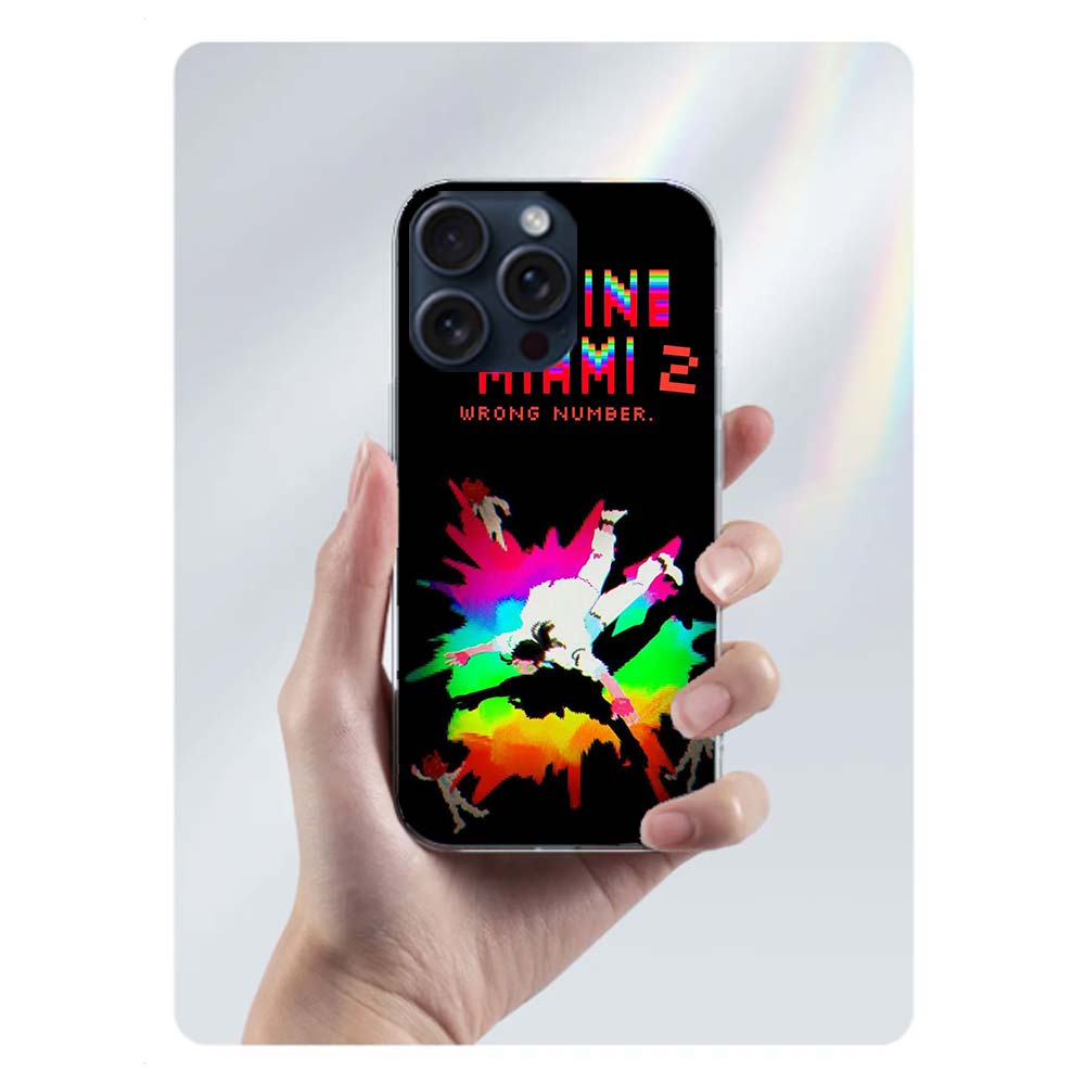 Игровой Чехол Hotline Miami Прозрачный Чехол Для Телефона Для Iphone 17 Air 16 Pro Max 15 Pro 14 Plus 17E 16E 11 13 12 Mini Чехлы Fundas Cell TP