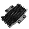 Aluminum 85ml Engine Oil Cooler Cooling Radiator for 100CC250CC Motorcycle Dirt Bike ATV Black