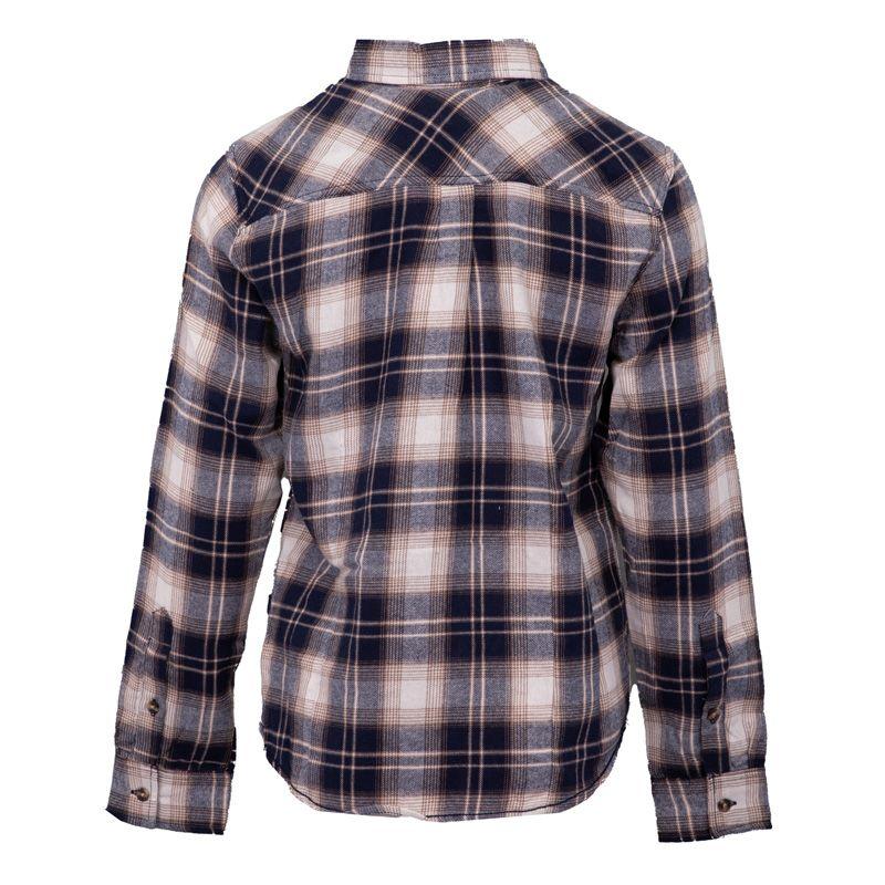 Austin Beige Checkered Shirt for Women AMERICAN PEOPLE