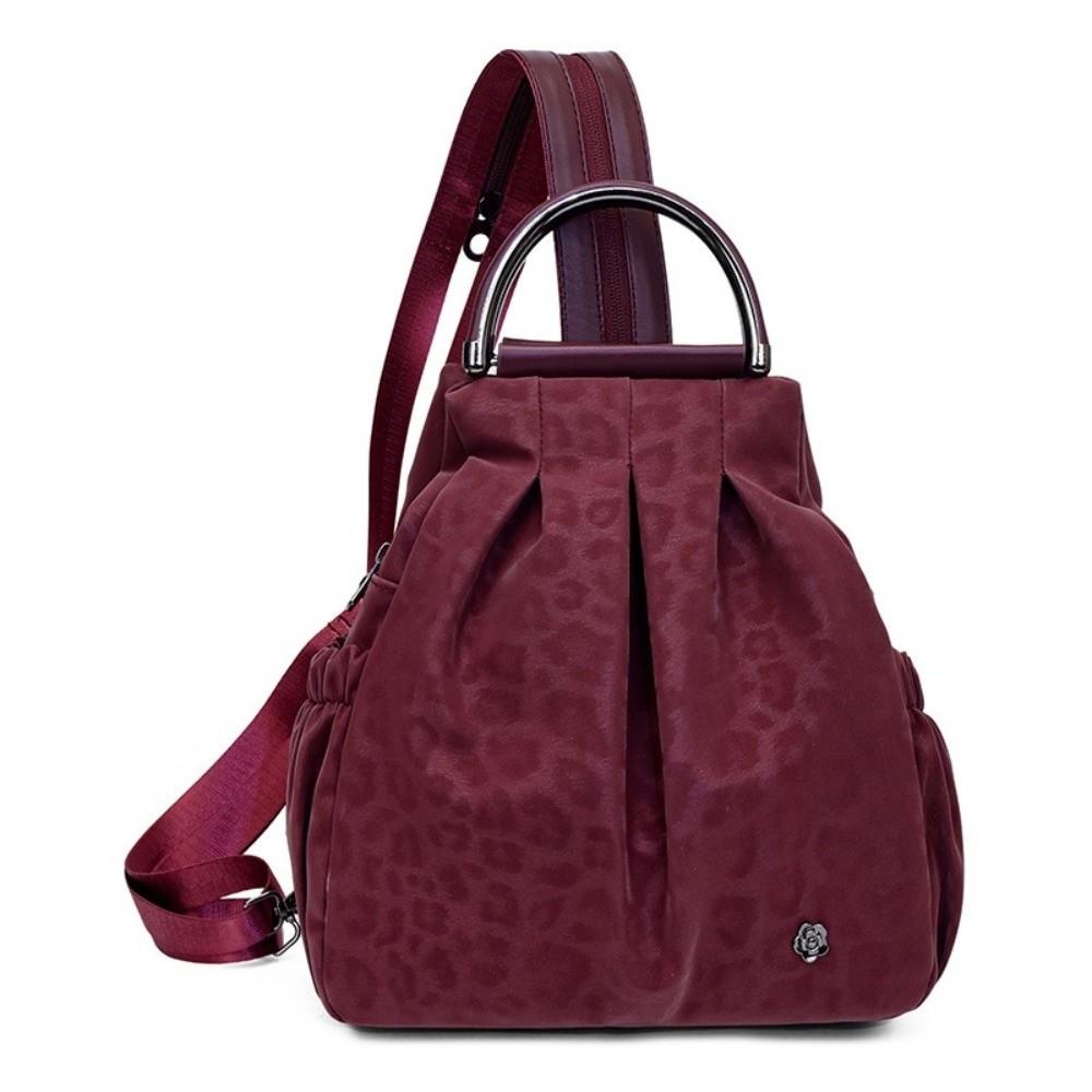 Large Capacity School Shoulder Bag Multi-pocket Travel Bag Fashion Three-way Backpack Shopping