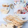 Crayfish Unfinished Crafts Wood Chip Decorations Suitable for Birthday Wedding Party Desktop Decoration DIY Painting Gifts