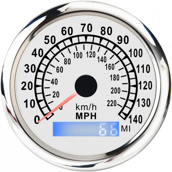 ZMFJH 85MM GPS Спидометр с GPS Антенной 0-220КМ/Ч, 0-140М/Ч Измеритель Скорости для Морской Лодки Яхты Автомобиля 12В24В