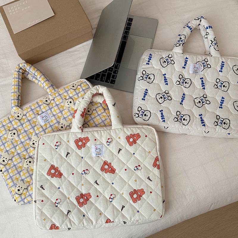 Ins Симпатичная сумка для ноутбука 14 дюймов, портфель, чехол для Macbook Air Pro Xiaomi Huawei Lenovo Asus HP, сумка для ноутбука