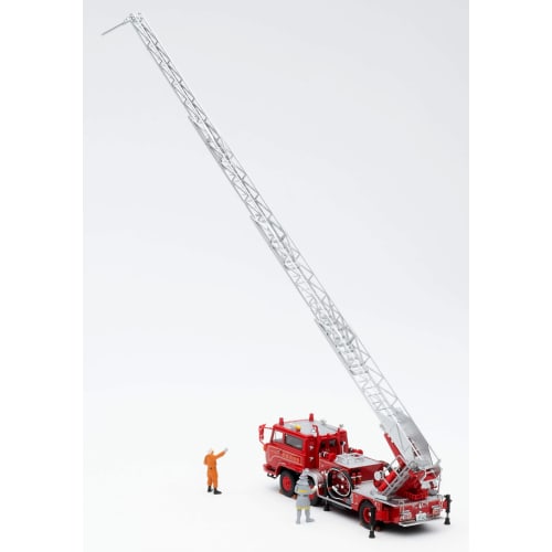 TOMYTEC Tomica Limited Vintage Neo LV-N24c Hino TC343 Ladder Fire Truck Owase Fire Station Completed Model