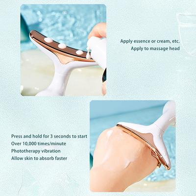 Массажер для лица с высокочастотной вибрацией V-образный массаж лица лифтинг омоложение кожи лица антивозрастное устройство для красоты инструменты для красоты