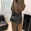 Элегантная сумка-ведро из искусственной кожи для женщин, модная уличная сумка на плечо с магнитной застежкой