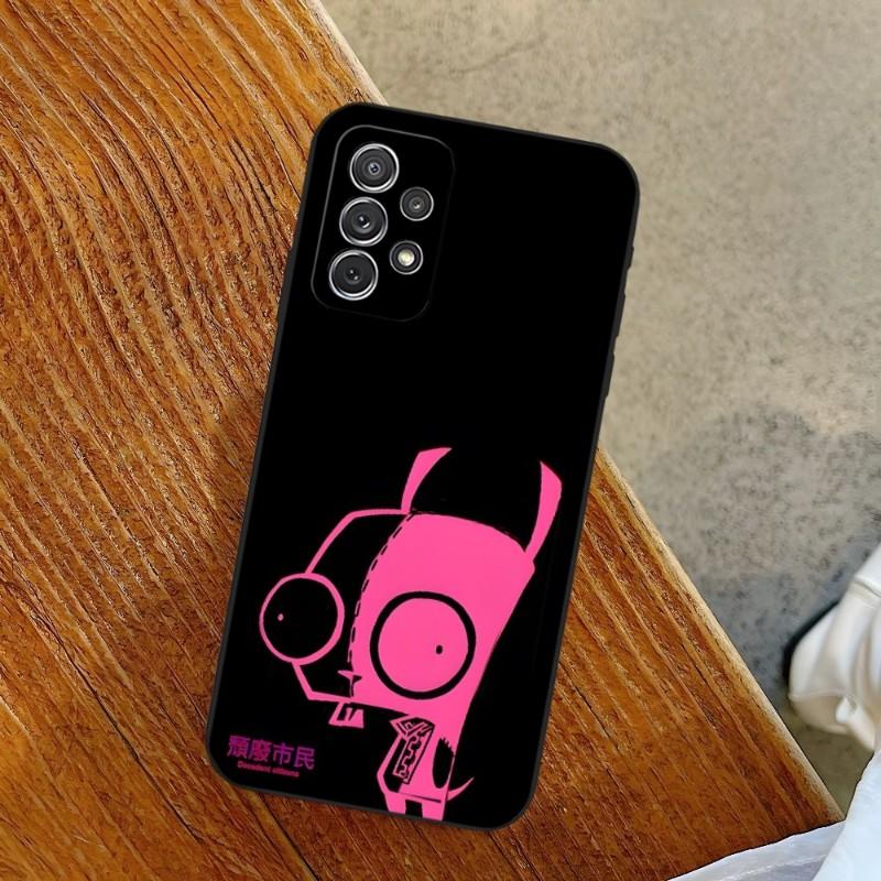 Чехол для телефона Invader Zim для Samsung A14 A53 A52 A73 A32 A54 A33 A13 A21 A34 A71 A31 A22 A50 A20 A40 A23 Задняя крышка