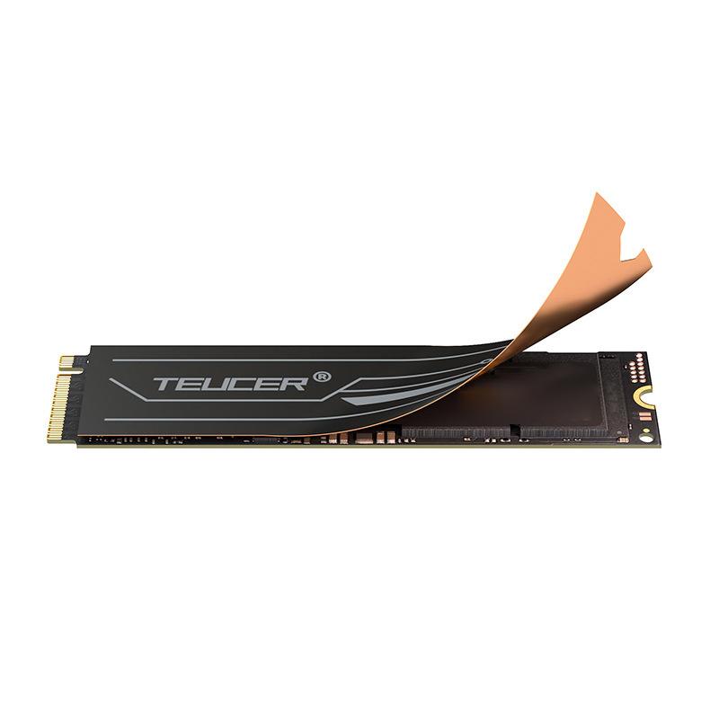 Охлаждающая наклейка для M.2 2280 SSD, двухслойный графен, теплоотвод с медной фольгой, радиатор для ноутбука, компьютера, ПК