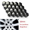 20Pcs 22mm Car Wheel Nut Caps Anti-Rust Auto Hub Screw Cover Bolt Rims Exterior Decoration Protection Covers For