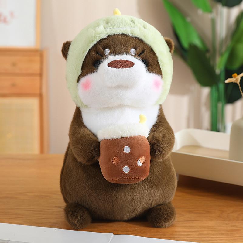 Plush Delightful Otter Toy Featuring Cute Animal Designs Great Collectors