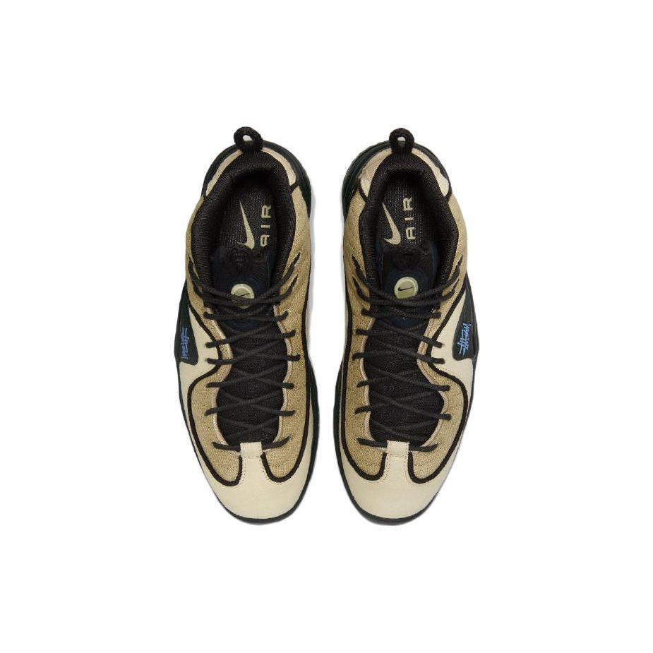 Stussy x Nike Air Penny 2 Rattan Limestone Унисекс Кроссовки Коричневый Черный DX6934-200
