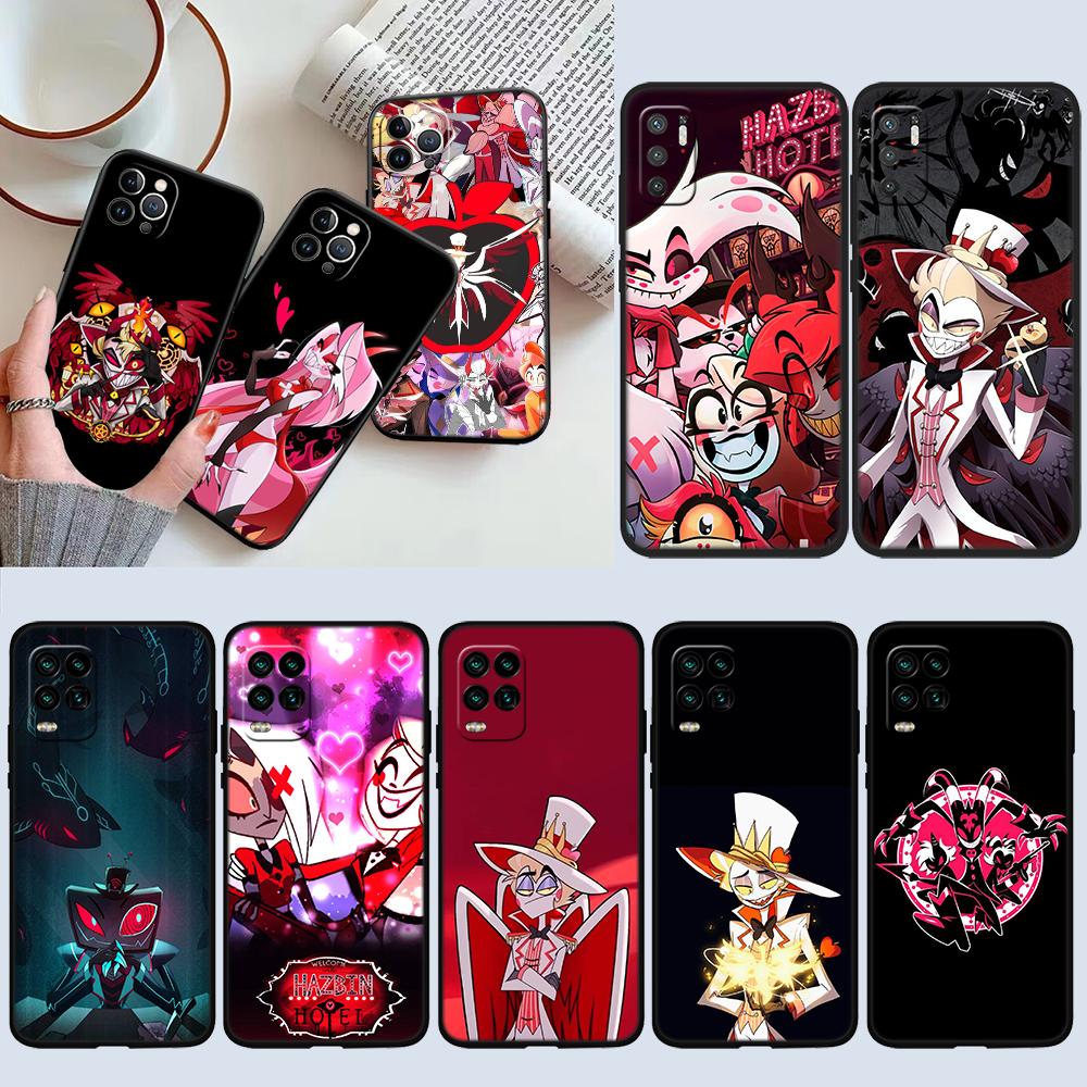 RE35 H-Hazbins Alastor H-Hotels Phone Case for Samsung Galaxy S20 S21 S22 Ultra FE + Plus A21S A22 A24 A25 A26 A30 A30S A31