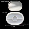 DIY Irregular Storage Tray Silicone Mould DIY Cushion Plate Gypsum Resin Mold Jewelry Storage Box Drip Mold Home Decoration Rrt