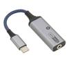 Адаптер для наушников и зарядного устройства USB C на 3,5 мм 2 в 1 Type C на Aux o Jack и PD 60 Вт Fast