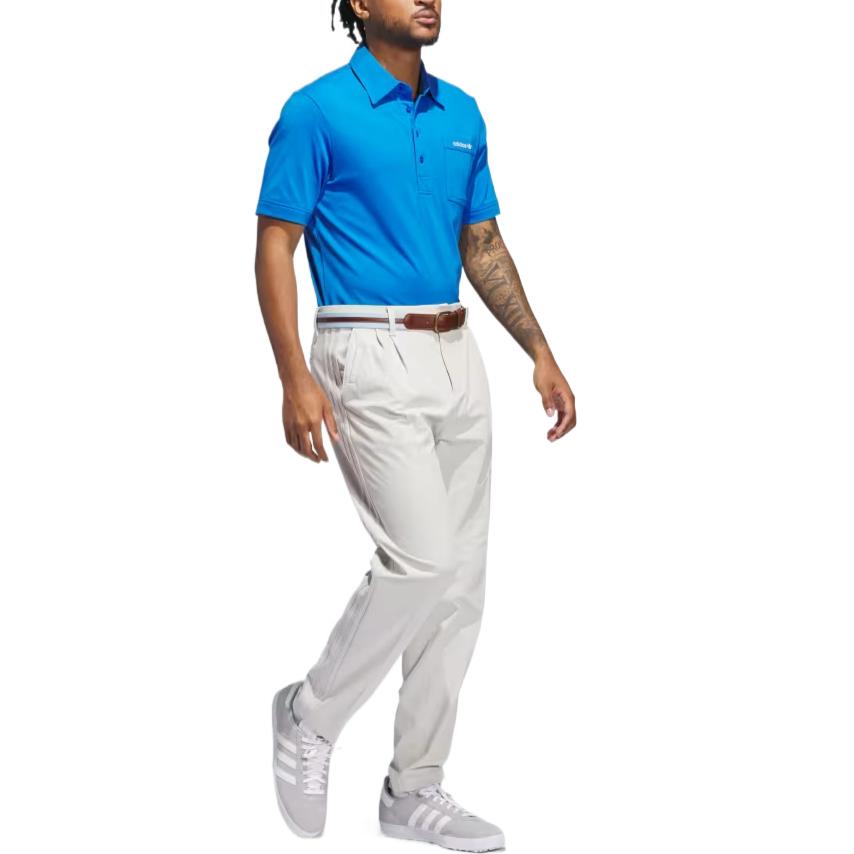 Adidas Originals Archive Comfortable Versatile Fashion Solid Color Pocket Short Sleeve Polo Shirt Men Polo Shirts JW3955