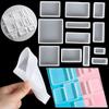 Square UV Epoxy Crystal Jewelry Making Tools Silicone Mould Cube Molds Resin Mold