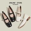 Grandma Shoes Soft Sole Spring and Autumn New Light Mouth Thick Heel Small Inner Height Increase 5CM Single Shoes Small Size 3233
