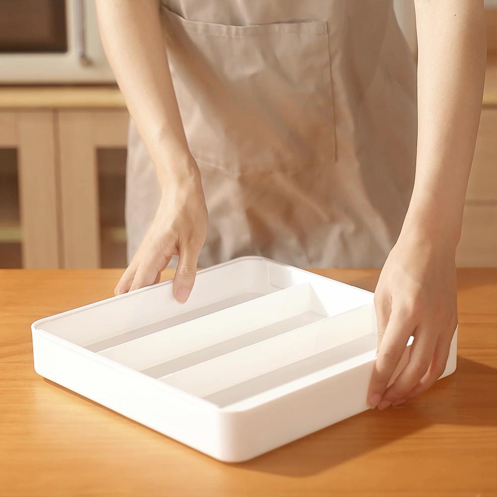 Расширяемый органайзер для ящика 5 отделений Органайзер для хранения столовых приборов Разделитель для ящика для кухни дома офиса