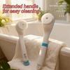 Long Handle Electric Bath Brush Portable Back Rub Bath Brush Soft Hair Bath Brush  Dorm Room