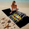Gun Music Band Beach Towel Microfiber Beach Towel Super Soft & Absorbent for Bath, Beach, Travel  Bath Time Accessory, Fan gifts