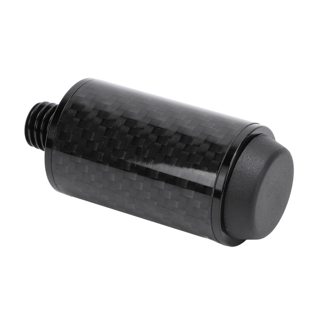 2in Carbon Fiber Pool Cue Wear Resistant Long Lasting Easy to Install Extension Billiard Stick Extender for MEZZ Pool