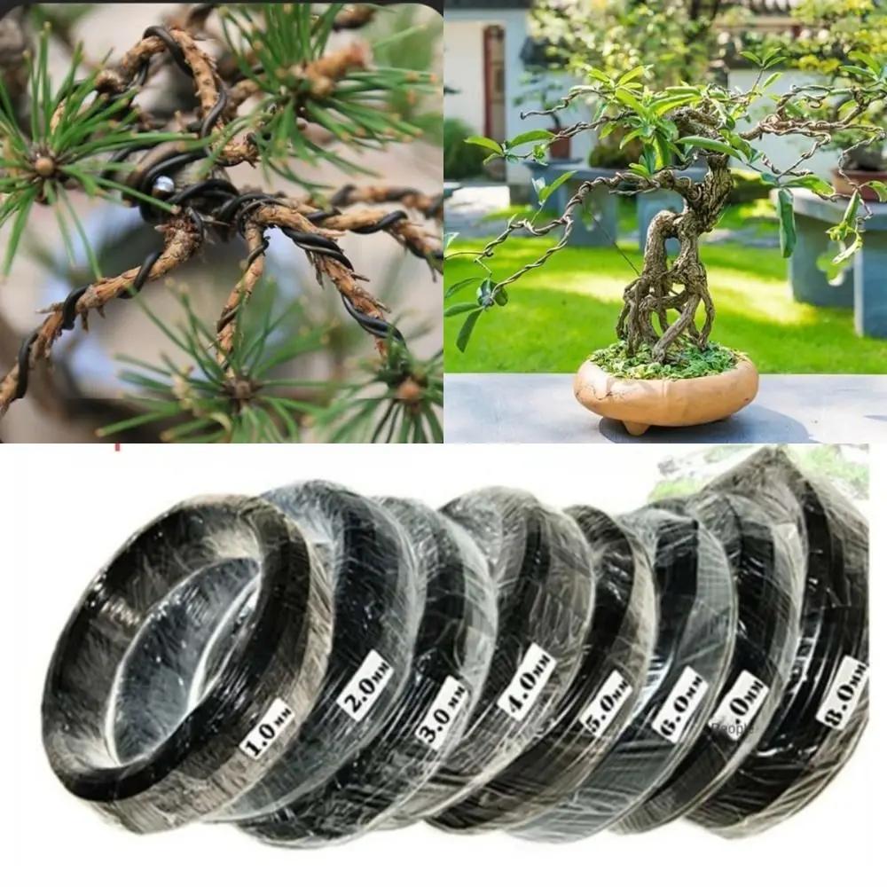 Aluminum Bonsai Wire Garden Bonsai Shape 1//2//3//4//5/6/7mm Bonsai Training Wire 5/10M Plant Support Plant Shaping Tool