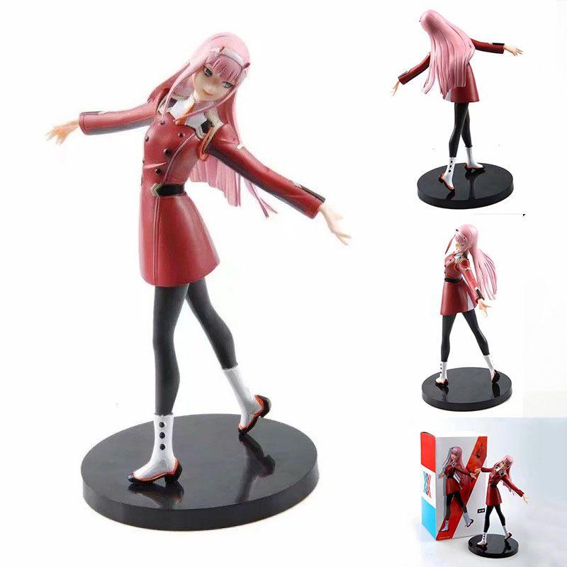 Потрясающая аниме фигурка Darling In The Franxx Zero Two 02 Премиум Фигурка Новая Игрушка Подарок для Коллекционеров