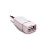 USB 2.0 гнездо на 3,5 мм штекер AUX аудио разъем адаптер-переходник для автомобильного MP3-плеера, мобильных телефонов 1 шт.