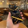 Научная Печатная Плата Износостойкий Чехол Для Телефона Для iPhone 17,16,15,14,13,12,11,Pro,Max,Plus Черный Мягкий Чехол