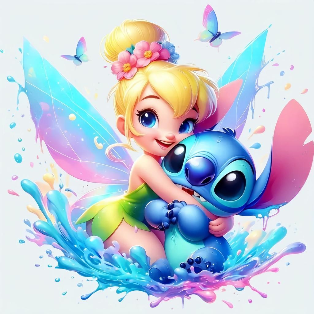 Алмазная вышивка «Фея Динь-Динь» Картина «Малефисента» Картина «Кошмар перед Рождеством» Мозаика Настенный декор