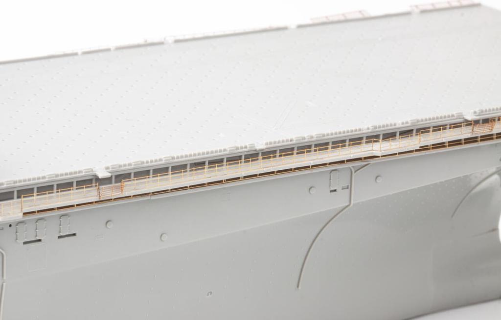 eduard Детали USS Wasp часть 4 Пластиковые детали модели EDU53321 1/350 LHD-1 Фототравление (для трубача) (Корабль)