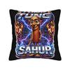 Tung Tung Tung Sahur Funny Meme Pillow Case  Graphic Pillow Cover For Wedding Party Home Decor Cute Funny Pillowcases