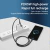 Кабель USB Type-C, Поддерживает USB-A на TypeC, Type-C на Type-C Быстрая зарядка 65 Вт и