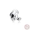 Fit Europe Charm Bracelet 925 Sterling Silver Lovely Nini The Rabbit Charms Beads Women DIY Jewelry Making