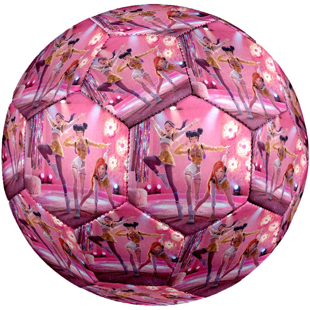Kpop Soccer Ball Size 5 Football Machine Sewn Indoor/Outdoor Universal Football Sports Enthusiast Gifts Distinctive Home Decor And Party Gift