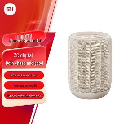 Мини Bluetooth-динамик Xiaomi, китайская вилка (адаптер в комплекте)