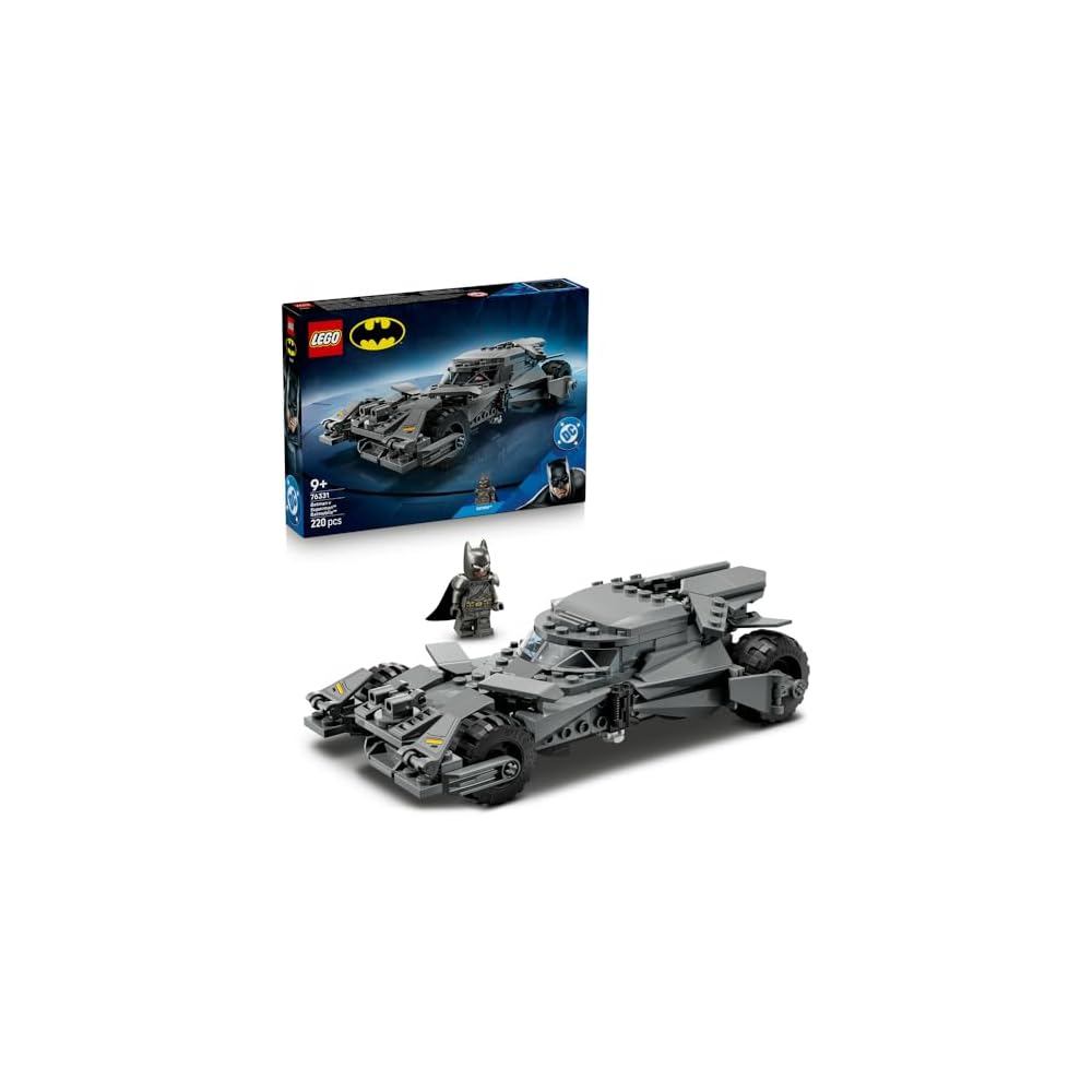 LEGO Super Heroes Batman vs Superman Batmobile Toy Building Set for Kids Ages 9-11
