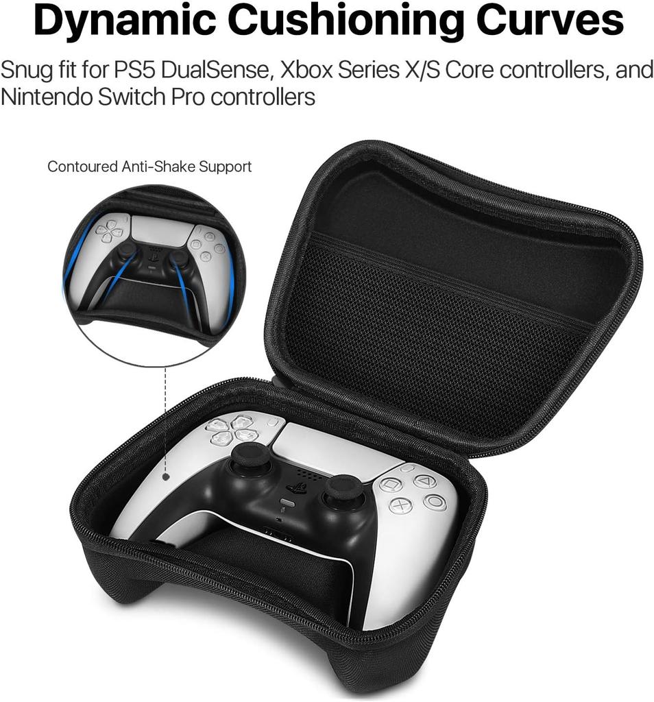 Универсальная сумка для хранения геймпада для PS5 PS4 Switch Pro Xbox One Controller Чехол для переноски всех контроллеров Защитный чехол