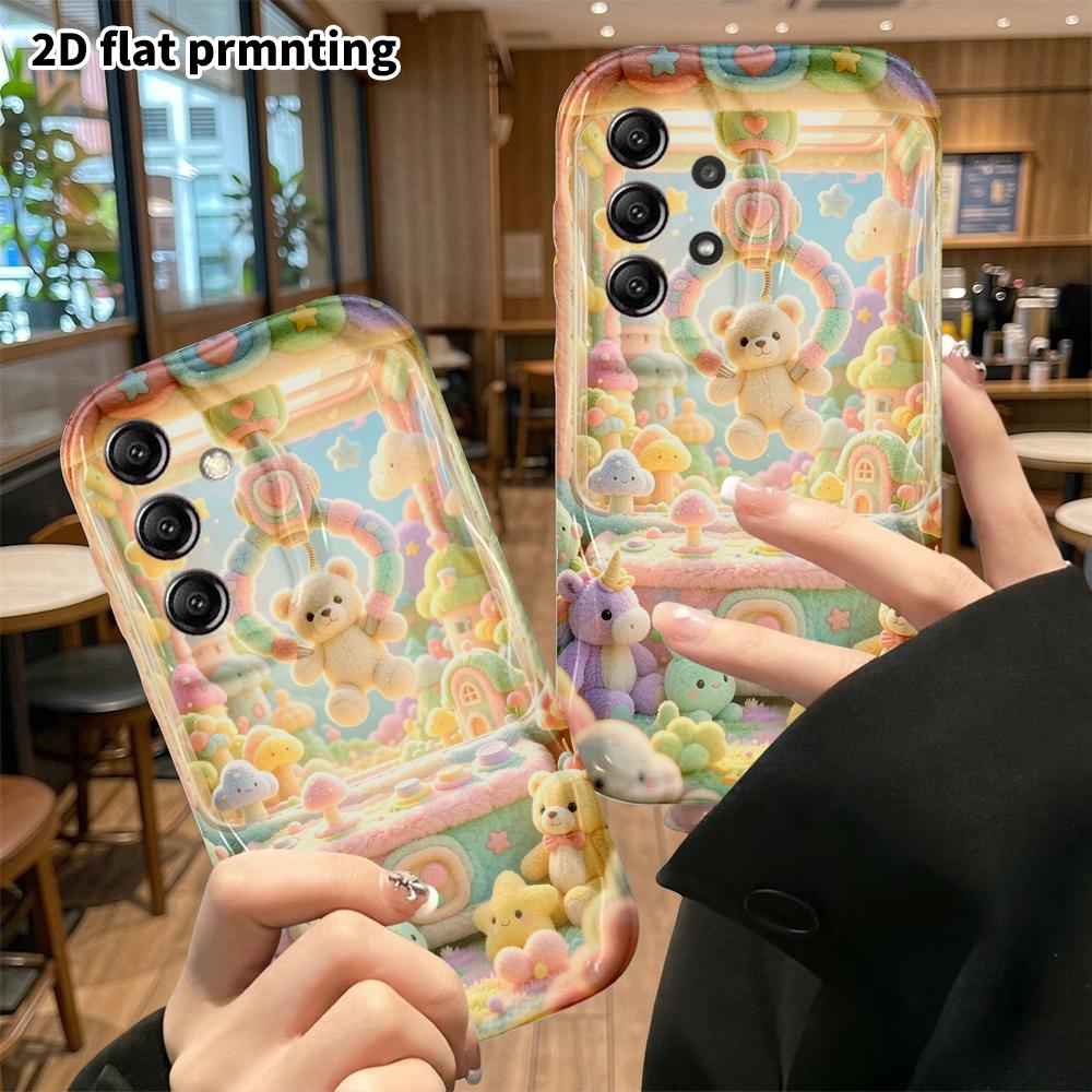 Phone Case: 2D flat, suitable for Samsung Galaxy A34 A35 M05 M06 S20 S22 S21 FE Plus 5G protective case, claw machine, perfect Christmas and Halloween