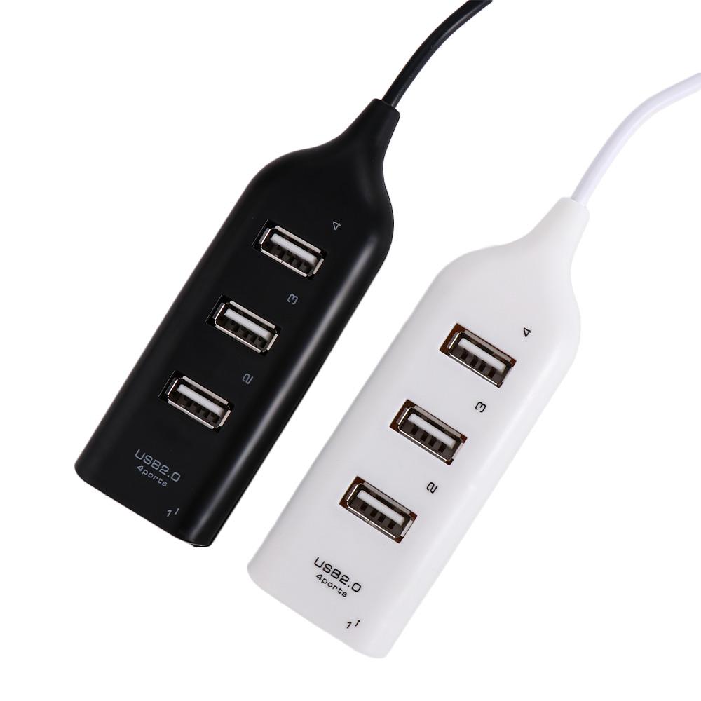 Computer Accessories Hub Adapter Notebook Receiver USB Splitter Multiple Expander 4 Port USB 2.0 Hub Power Adapter USB Hub