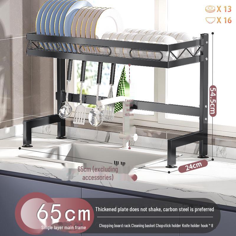 Многофункциональная кухонная мойка для хранения посуды и слива