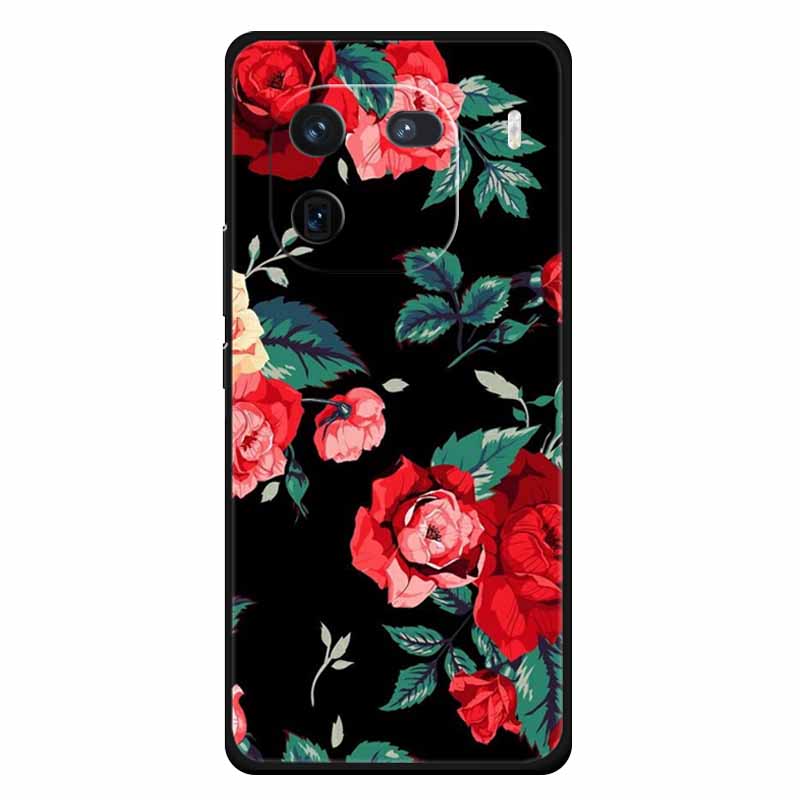 Чехол для Vivo Iqoo 12 Мягкий силикон Милый Кот Лев Печатные Чехлы для Vivo iQOO 12 Pro Чехлы Роскошные Защитные Сумки Iqoo12