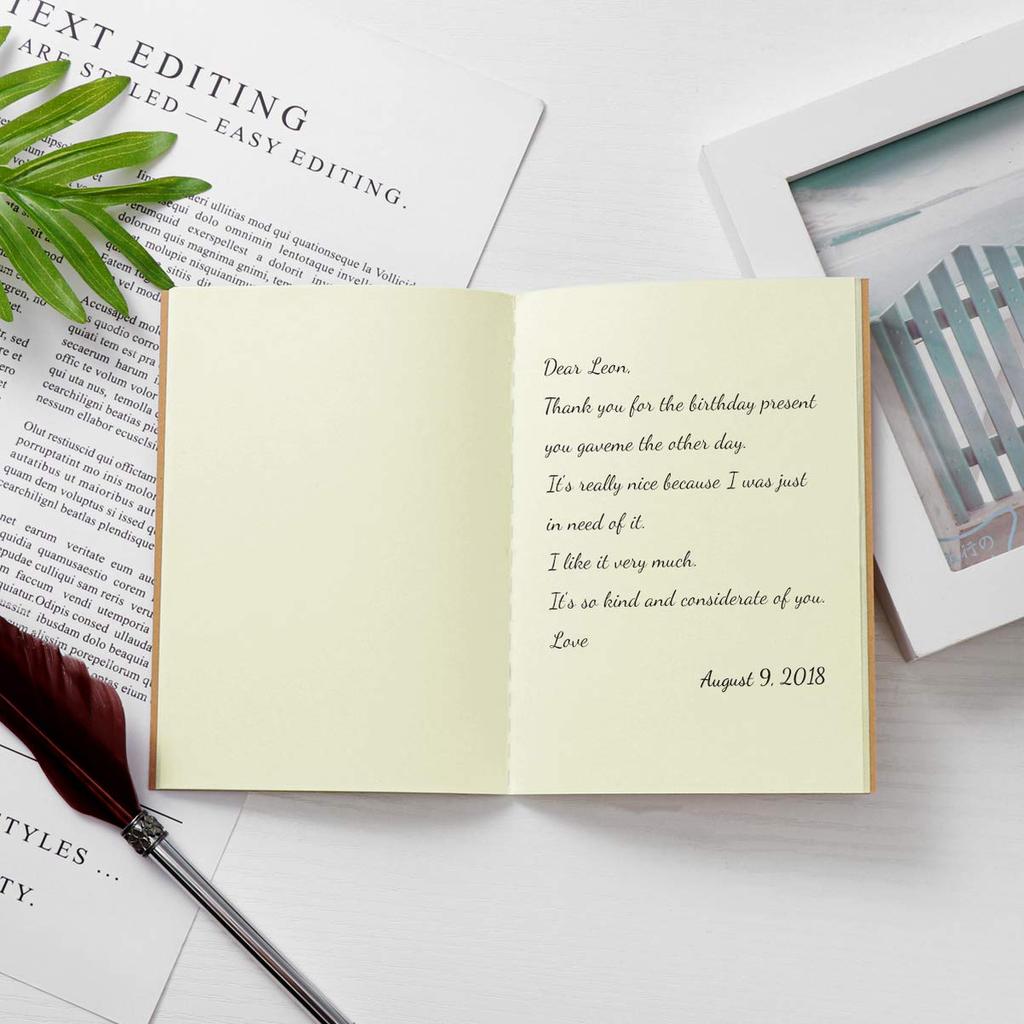 NUOLUX Blank A6 Perfect for Memo Craft Antique Blank 12 Pocket 14x10cm Notebook, Pads, Diaries, Memorials, Style, Pages, A6, Sizes,