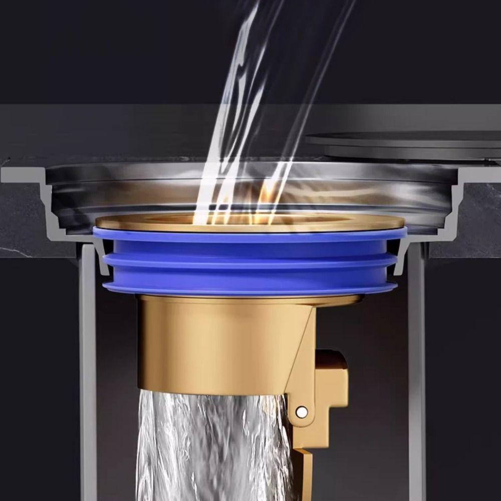 4pcs Anti-smell Floor Drainer Core Deodorant Plug Floor Strainer Drain Valve Sewer