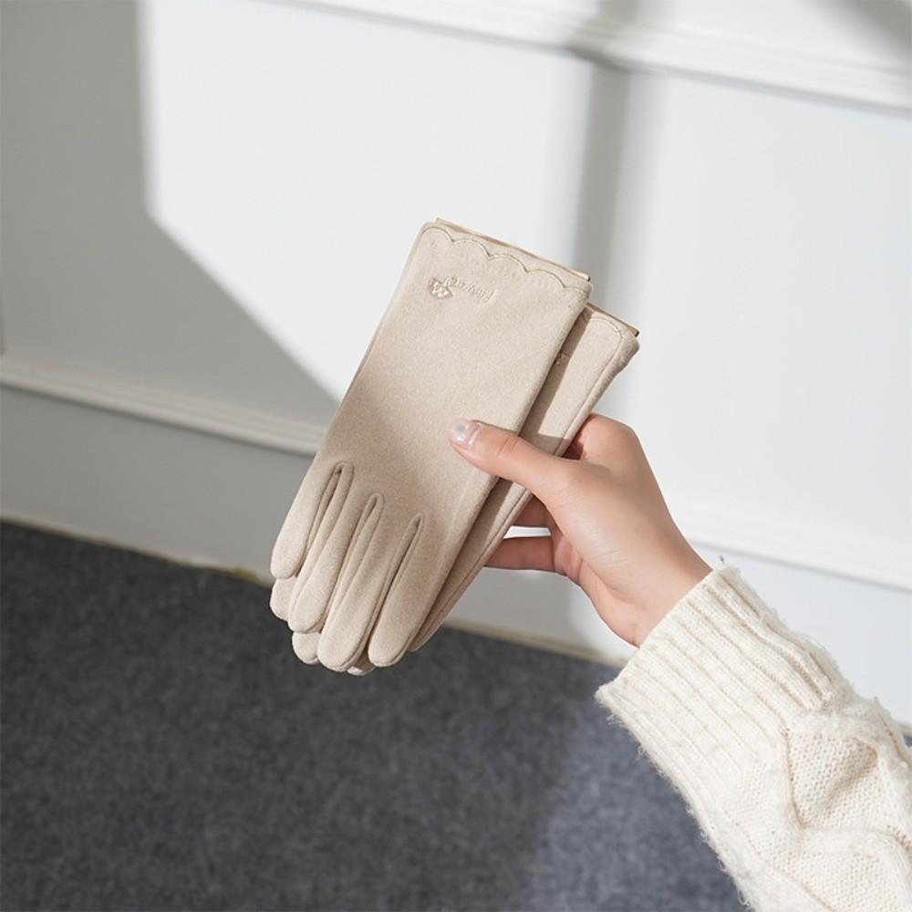 Модные перчатки для холодной погоды с теплой подкладкой Зимние перчатки Женские теплые перчатки для осени-зимы