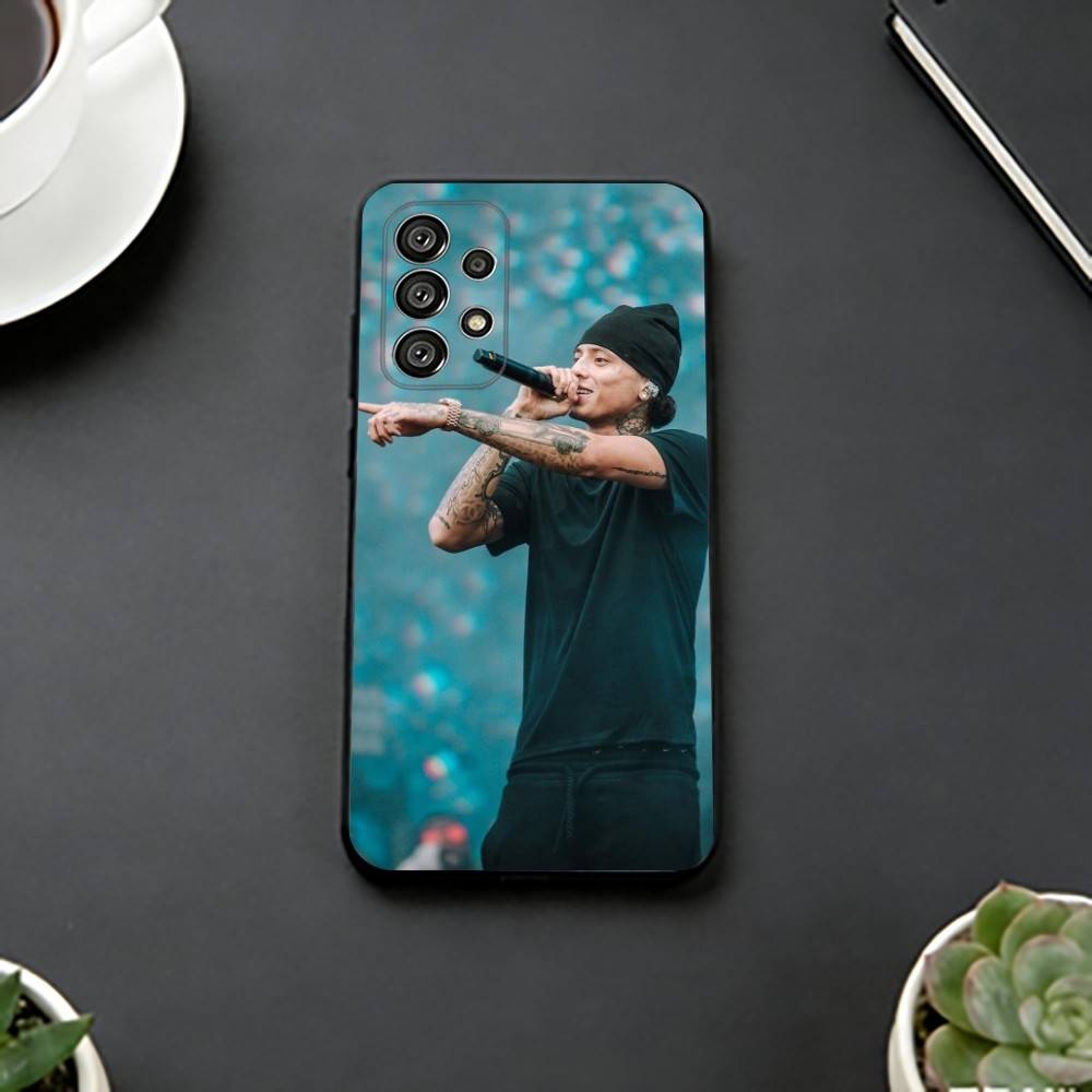 Чехол для телефона рэпера C-Central Cee для Samsung S25, S24, S21, S22, S23, S30, Ultra, S20, Plus, Fe, Lite, Note, 10, Черный чехол