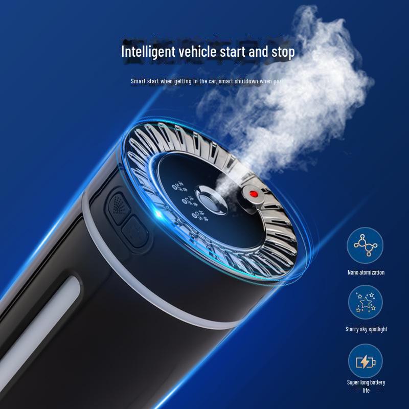 2024 Starry Sky Автомобильный Ароматерапевтический Светильник: Дезодорирующий очиститель и увлажнитель воздуха.