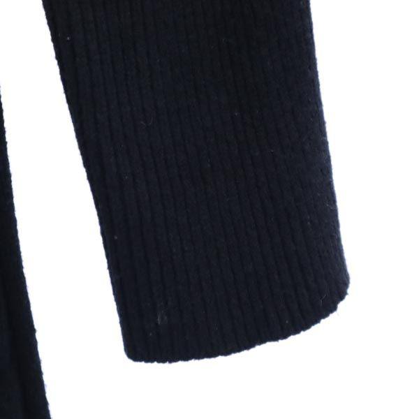 STEFANEL Made in Italy Wool Blend Long sleeve knit one piece M black Women Used