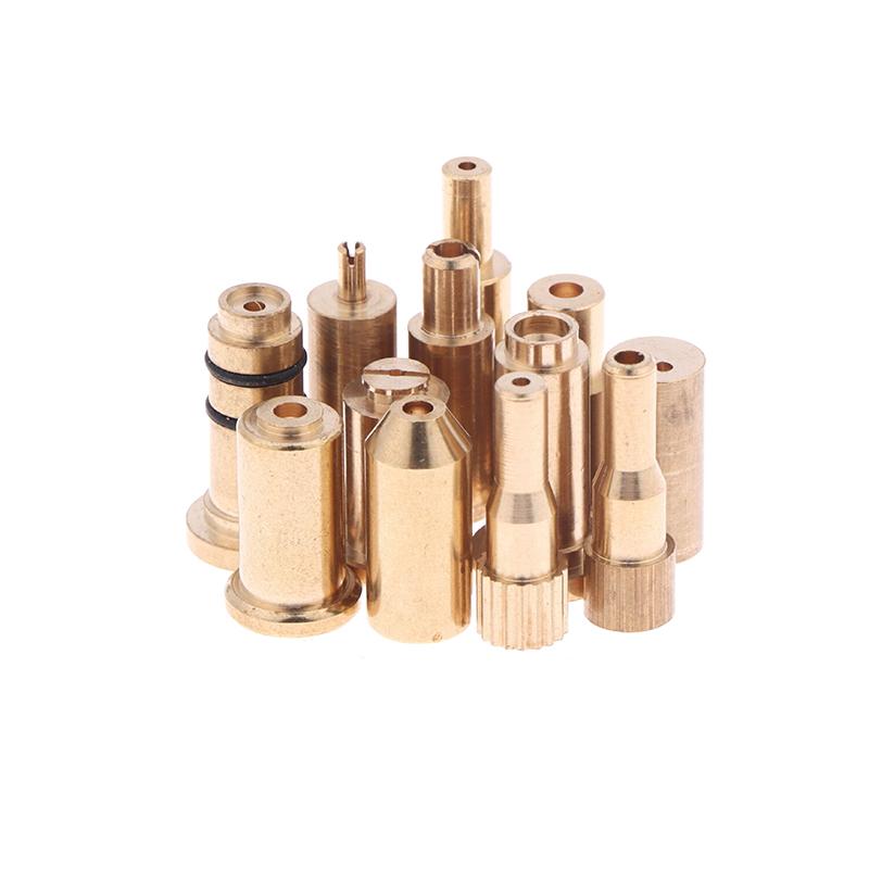 1Pc Reusable Brass Nozzle Head Refill Butane Gas Adapter Inflatable Head For Various Lighter Brands Filling